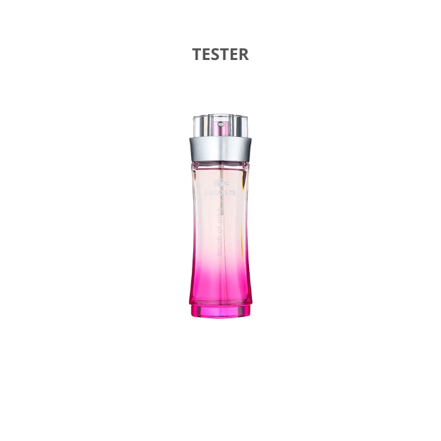 Tester Touch of Pink de Lacoste Edt 90ml Mujer